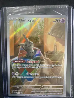 Pokemon Mimikyu Black Star Promo SVP 075 (Sealed) - Image 1