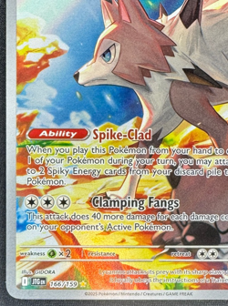 LYCANROC 166/159 NM ILLUSTRATION RARE JOURNEY TOGETHER POKEMON 2025 - Image 5