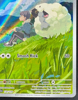 HOP'S WOOLOO 170/159 NM ILLUSTRATION RARE JOURNEY TOGETHER POKEMON 2025 - Image 2