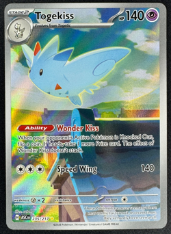 TOGEKISS 235/217 NM ILLUSTRATION RARE ASCENDED HEROES POKEMON 2026 - Image 1