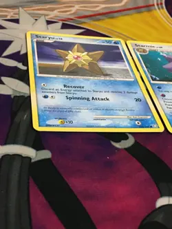 D667 POKEMON TCG LEGENDS AWAKENED STARYU 122 STARMIE 71 MP - Image 3