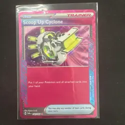 Scoop Up Cyclone Ace Spec Trainer Twilight Masquerade 162/167 Pokemon TCG NM - Image 1
