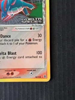 Pokemon EX Delta Species Salamence 14/113 Reverse Holo - Image 4