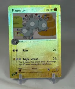 Pokemon Magneton 35/97 EX Dragon Holo Rare English Pokemon TCG 2003 - Image 1