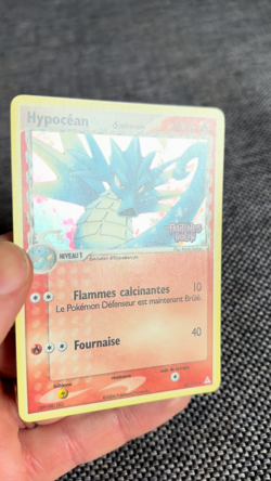 Carte Pokemon reverse stamp Hypocean 52/110 EX Fantomes Holon Bloc EX FR - Image 2