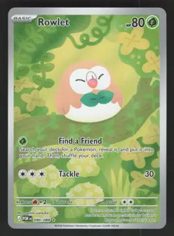 Rowlet 090/088 Pokemon TCG ME03: Perfect Order NM - Image 1