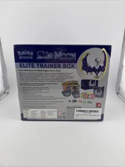Pokemon Sun and Moon Base Elite Trainer Box ETB Lunala Factory Sealed NIB 755541090699 - Image 3