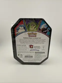 Pokemon Mighty Mysterious Tin Snorlax 2021 Sealed 3 Booster Packs Evolving Skies 820650809859 - Image 3