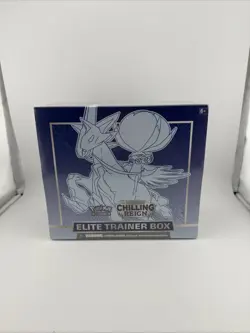 Chilling Reign ETB Ice Rider Calyrex Elite Trainer Box Factory Sealed Pokemon 820650808630 - Image 1