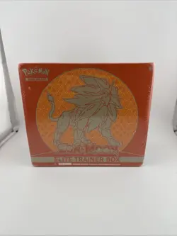 Sun & Moon - Base Set Elite Trainer Box - Solgaleo Sealed Pokemon - Image 1