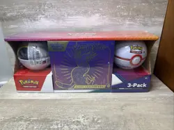 Costco Pokemon Scarlet and Violet ETB 3 Pack (Miraidon) Sealed , Factory - Image 1