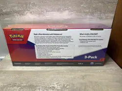 Costco Pokemon Scarlet and Violet ETB 3 Pack (Miraidon) Sealed , Factory - Image 2