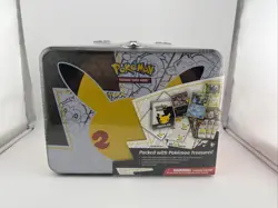 Pokemon TCG Celebrations 25th Anniversary Collectors Chest Lunch Box Tin Sealed 820650809415 - Image 1