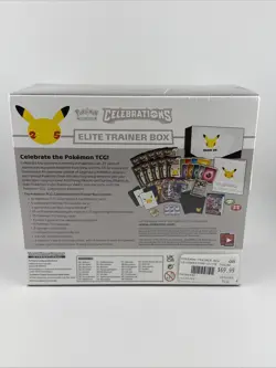 Pokemon 25th Anniversary Celebrations Elite Trainer Box ETB Sealed 820650809439 - Image 3