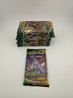 Pokemon TCG Evolving Skies Booster Packs - Complete [15 Sealed Packs] Factory - Image 3
