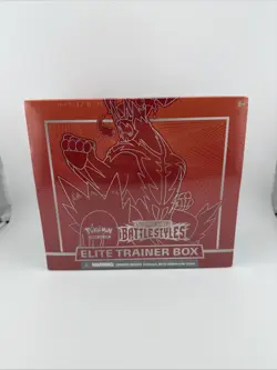 Pokemon Sword and Shield Battle Styles Elite Trainer Box ETB - Red 820650808357 - Image 1