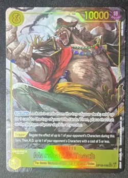 Marshall.D.Teach SEC ALT (OP16-119) | OP16 - The Time of Battle ENGLISH - Image 1