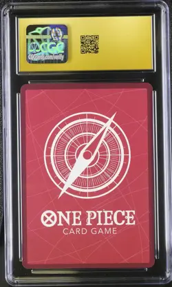 CGC 10 Portgas D. Ace #OP03-001 Japanese 2023 One Piece Pillars Of Strength - Image 2