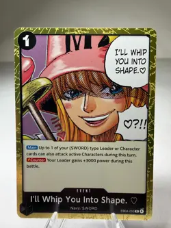 I'll Whip You Into Shape. EB04-050 One Piece Adventure on Kami's Island Foil - Image 1