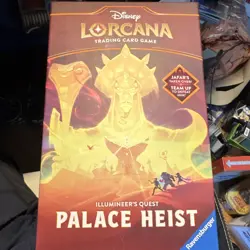 Ravensburger Disney Lorcana TCG Illumineer's Quest Palace Heist Box 100ct - Image 1