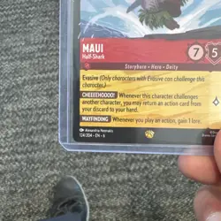Maui Half-Shark - Disney Lorcana Azurite Sea - 124/204 Non Foil Reg - Image 4