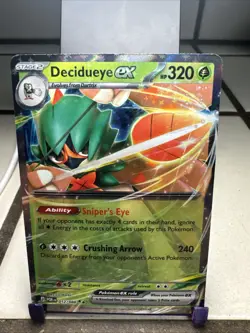 Decidueye EX 12/88 Holo Double Rare Perfect Order Pokemon Card - Image 1