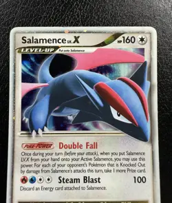 Salamence LV.X 98/99 Platinum Arceus Pokemon Card Holo Foil Rare MP - Image 2