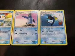 Piplup 85/127, Prinplup 59/127, & Empoleon 26/127 Platinum Pokemon Card Set MP - Image 3
