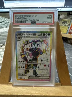 Umbreon ex SVP176 Sv: Scarlet & Violet Promo Cards Holo PSA 9 - Image 1