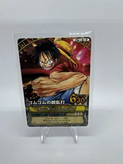Bandai One Piece B Match Monkey D. Luffy C041 Crew Card Japanese 2008 - Image 1