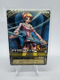 Bandai One Piece Onepy Match Nami C049 Crew Card Japanese 2008 - Image 1