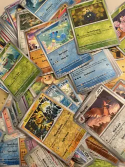 Pokemon 151 English Reverse Holo Lot 103 Cards No Duplicates NM - Image 1