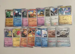 Pokemon 151 English Reverse Holo Lot 103 Cards No Duplicates NM - Image 5