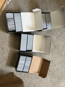 Magic the Gathering - Common Cards (4 boxes) - Image 1