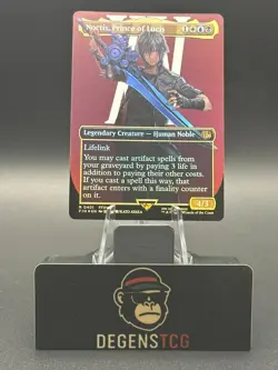 Noctis, Prince of Lucis 0401 (Borderless) Final Fantasy Foil MTG - Image 1