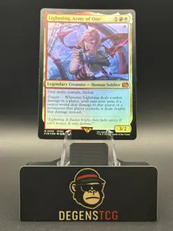 Lightning, Army of One Final Fantasy Foil 0233 - Image 1