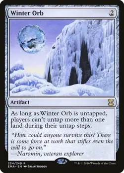 mtg magic Winter Orb eternal masters ENGLISH orbe de l'hiver - Image 1