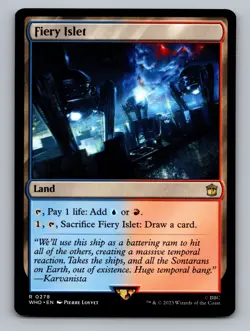 Fiery Islet R Universes Beyond: Doctor Who 278 NM - Image 1