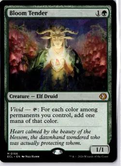 Bloom Tender Lorwyn Eclipsed Regular NM M 0166 - Image 1