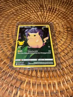 Pokemon TCG Pikachu Celebrations 25th Anniversary Holo 60 HP 005/025 - Image 1