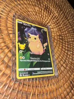Pokemon TCG Pikachu Celebrations 25th Anniversary Holo 60 HP 005/025 - Image 2