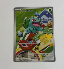 Pokemon TCG Bulbasaur MEP 037 First Partner Illustration Promo English - Image 1