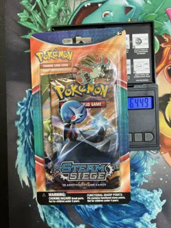 Pokemon XY Breakpoint & Fates Collide Blister 2 pack Mega Swampert Pin blister - Image 1