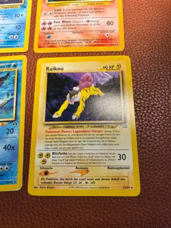Pokemon Vintage WOTC Card Lot (2 HOLO, 2 REGULAR ) - Image 2