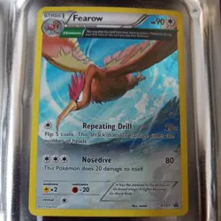Pokemon TCG XY57 Fearow Holo Black Star Promo Card Lightly Played Condition - Image 1