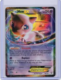 Pokemon Mew EX Full Art Ultra Rare Holo Dragons Exalted 46/124 Basic HP120 2012 - Image 1