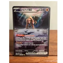 POKEMON TCG SV02 Paldea Evolved Ting-Lu ex #263/193 SIR Full Art Holo EN - Image 1