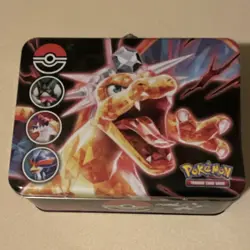 Pokemon TCG Coins Lot 191pcs in Gold Multicolor. Comes with Charizard lunchbox. - Image 2