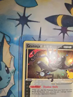 Pokemon Greninja Gold Star Celebrations 25th Anniversary Promo SWSH144 Holo - Image 2