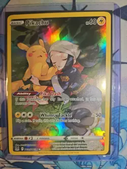 Pokemon TCG: Lost Origin TG05/TG30 -PIKACHU- Trainor Gallery Holo Rare - Image 1